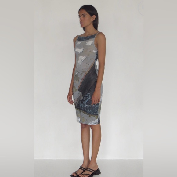 Paloma Wool x Riccardo Maria Chiacchio ‘ Maria ‘ Front Back Reversible Dress - Picture 3 of 10
